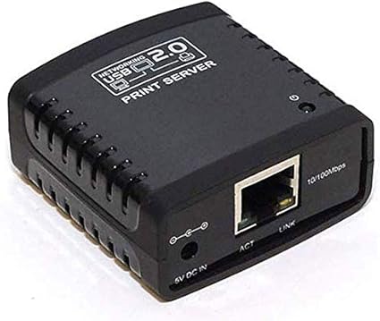 ethernet to usb printer