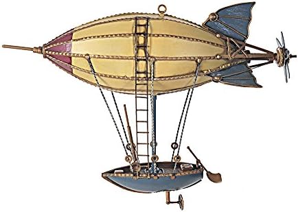 Steampunk Airship Model 14 x 10 x 4.5 inches