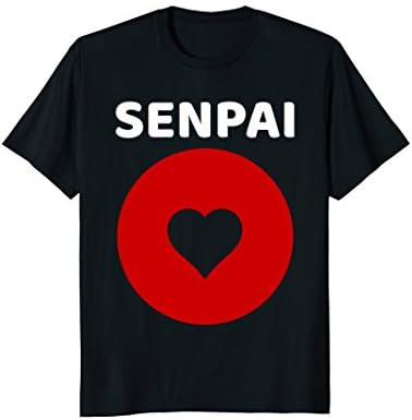 Senpai Notice Me Japanese T-shirt - Love Heart Tee