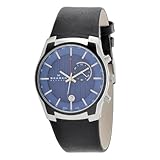 Skagen Men’s 853XLSLN Steel Gmt Dual-Time Function, Alarm, Blue Dial Watch, Watch Central