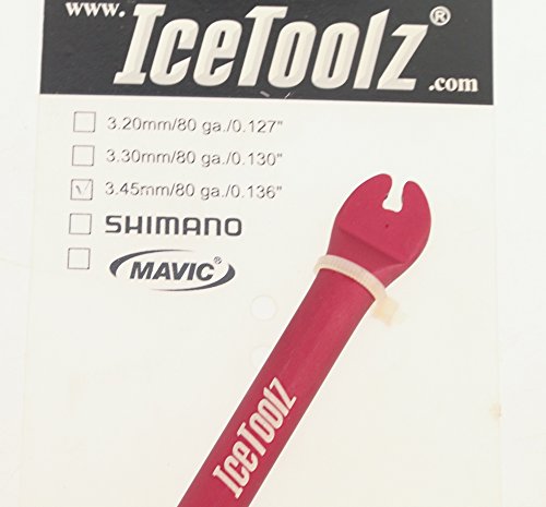 Ice Toolz 3.45mm / .136" Bike Wheel Spoke Nipple Wrench NEW - Thumbnail 2