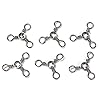 DrFish-Saltwater-Three-way-3-Way-Swivel-Casting-Trolling-Rig-44Lb66Lb100Lb-Black-Nickel