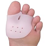 Hight quality Gel Toe Separators Silicon Toe spacers for Hammer Toe with Forefoot Cushion Pad, Easy Wear in shoes for men & women -- Fight Bunions, Hallux Valgus Correction & More!
