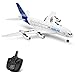 ASfairy-Toy WLtoys A120-A380 2.4GHz 510mm Wingspan 3CH RC Airplane RTF Glider 360° Flip Six Axis Gyroscope Powerful Motor EPP Material Simulation Remote Control Airplane for Kids 14+ Years Old