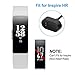 WERONE 2 Packs Charger Cable for Fitbit Inspire and Inspire HR Smartwatch, Replacement USB Charging Cord Accessories for Fitbit Inspire HR (3.3 ft)