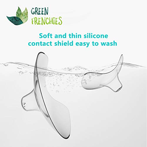 G.F. Nippleshields for Breastfeeding, 2 Sets of 2 Contact Nipple Shields (4 Units) with 2 Carrying Cases, Soft and Thin Silicone Breast Shields (20mm)