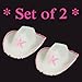 White Felt Cowgirl Hat With Pink Star (2 Pack)