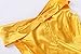 JerrisApparel Women's Princess Costume Halloween Party Dress (4-6, Yellow)