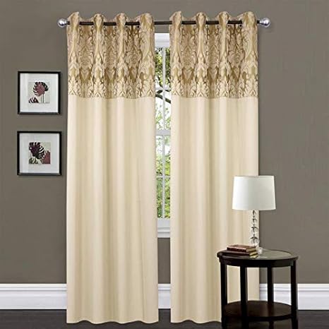Buy Kurtains2fly Twi Look Color Room Darkening Blackout Curtains