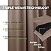 NICETOWN Window Treatment Thermal Insulated Solid Grommet Blackout Curtains/Drapes for Bedroom (1 Pair, 42 by 84 Inch, Cappuccino)