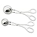 [2-Pack]Stainless Steel Meat Baller Cookie Dough Scoop,Meatball Scoop Maker,Ball size is 1.4