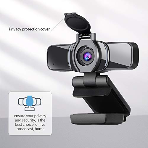 Dericam-Webcam-HD-1080P-Webcam-with-Microphone-Computer-Web-Camera-for-PCMACLaptop-Plug-and-Play-USB-Webcam-with-Privacy-Cover-for-Youtube-Skype-Video-Calling-Conferencing-Gaming