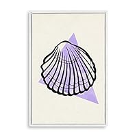 Framed Canvas Wall Art Modern Geometric Pattern Canvas Prints Home Artwork Decoration for Living Room,Bedroom - 16x24 inches