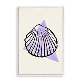 signwin Framed Canvas Wall Art Modern Geometric Pattern...