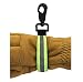 LINE2design Heavy Duty Firefighter Glove Strap with Green Reflective Trim - Ultimate Turnout Gear Firefighting Glove Safety Strap