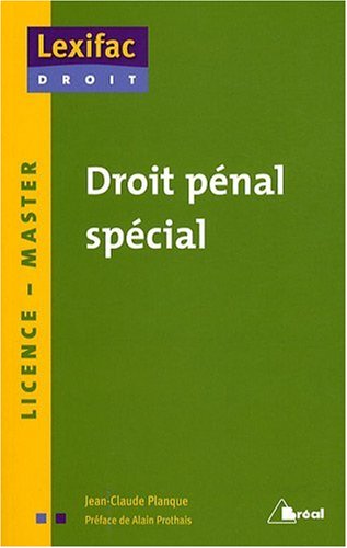 Droit pénal spécial