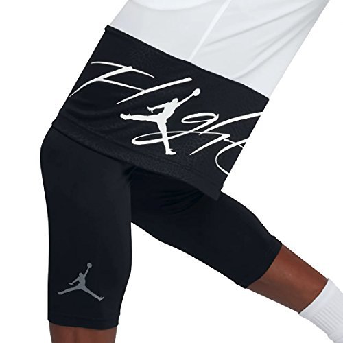 Nike Mens Jordan GX1 Basketball Shorts White/Black 861463-100 Size X-Large