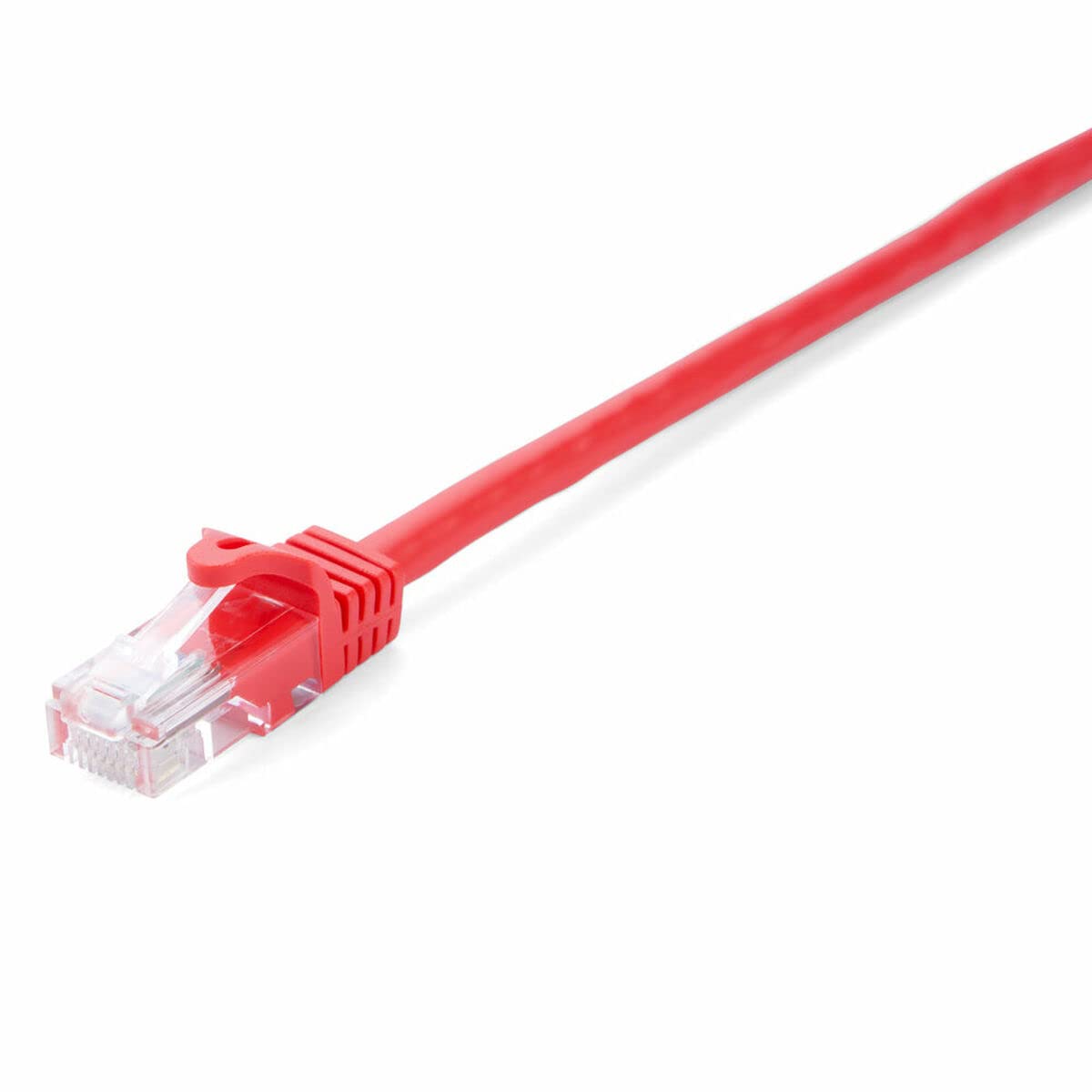 V7 Cat6 U/UTP (UTP) RJ-45 RJ-45 Network Cable - Red