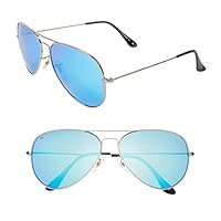 PRIVÉ REVAUX "The Commando" Polarized Aviator Sunglasses