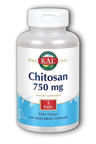 KAL Chitosan Tablets, 750 mg, 120 Count