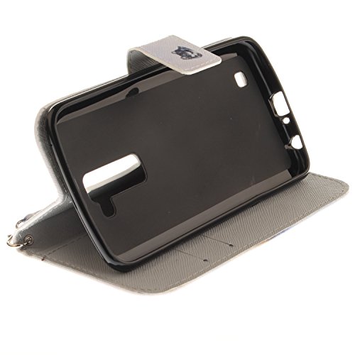 80off Bonroy Coque Pour Lg K10housse En Cuir Pour Lg K10 - 