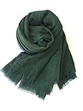 MolVee Linen Feel Travel Scarf Sunshade Wrap Shawl Outdoor Beach Towel Women All Seasons Wrap