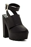 Bucco Ringen Womens Fashion Lug Sole Heeled Sandals