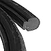 SENQI Fixed Gear Bicycle Solid Tires Road Bike Tires 700c x 23 (Black)