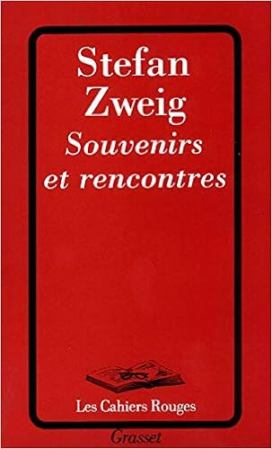 zweig souvenirs et rencontres