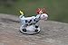 Small Glass Cow Figurine Sculpture Funny handmade Cute Homedecor Murano Art Gifts Miniature Blown cows Collectible Puppy Toys Lampwork Boro