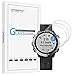 Orzero (3 Pack) For Garmin Forerunner 645 music, Garmin Approach S40 Tempered Glass Screen Protector（Upgraded, 2.5D Arc Edges 9 Hardness HD Anti-Scratch Bubble-Free (Lifetime Replacement)