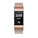 hooroor for Fitbit Charge 2 Bands Small Large for Women Men, Milanese Loop Stainless Steel Metal Sport Bracelet Strap with Unique Magnet Lock Replacement Wristbands for Fitbit Charge 2 Fitness Tracker