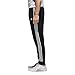 adidas Men's Essentials 3-Stripe Jogger Pants, Black/White, Medium