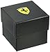 Scuderia Ferrari Men's Quartz Plastic and Silicone Casual Watch, Color:Black (Model: 0830281)