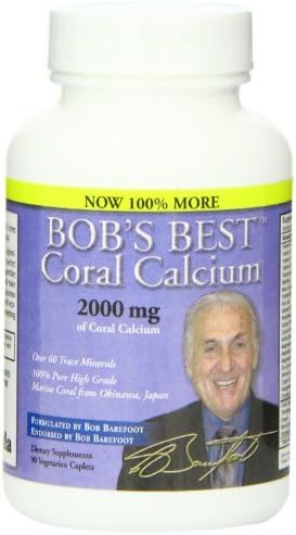 Bob'S Best Coral Calcium 2000 Mg 90 Caps by BOB BAREFOOT