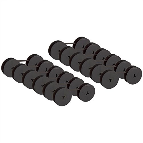 Speedy Inks - 12PK Compatible Adler Black Printer Ribbon, T6-77B for use in ABC, Addo, Adler, Alpina, Austria, Barr-Morse, Bijou, C. Itoh, Canon, Citizen, Consul, Daro, Definitiv, Engadine, +More