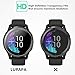 (6-Pack) LUPAPA for Garmin Vivoactive 4 Screen Protector Flexible TPU Film, Anti-Scratch Bubble Free 99.9% High Definition Clear Soft Skin Smartwatch Protective Film [Self Healing]