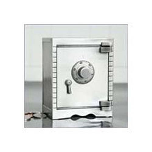 Elegance Pewter Finish Saftey Deposit Money Bank