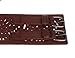 Herebuy - Vintage Leather Elastic Waist Belt Fashion Wide Belts for Women (Brown)