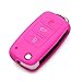 9 moon® Silicone Remote Flip Key FOB Silicone Case Cover for VW Volkswagen New