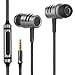 A&S Wired Earphones,Deep Bass Stereo Earbuds in Ear Headphones with Microphones,Noise isolating,Volume Control,Headset for Smart Phones,PC,Tablet