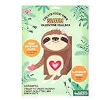 Studio 2/14 Create-Your-Own Sloth Valentine Mailbox Classroom Ready All