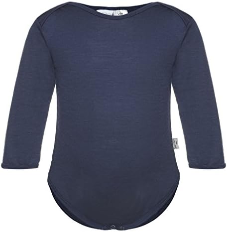 Sweet Cheeks Merino Baby Boys' Bodysuit NB-3 Months Blue