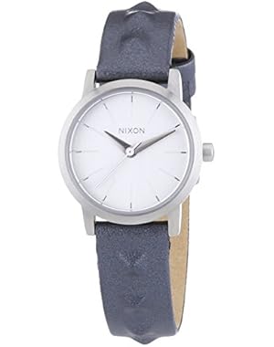 A398-1619 Ladies The Kenzi Leather All Silver Studded Watch