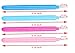 Floranea 4 Pcs Paper Quilling Tools Slotted Kit Rolling Curling Quilling Needle Pen Rose Blue for Art Craft DIY Paper Cardmaking Project (4 pcs)