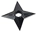 Oliasports Naruto Shuriken Throwing Star Real Size Plastic Costume (3 Pieces)