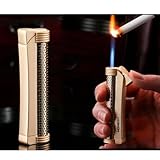 Honest Classical Windproof Flame Refillable Butane Gas Cigarette Cigar Lighter