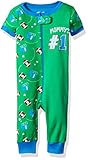 The Children's Place Baby Stretchie Pajamas, Football, 0-3 Months