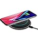Wireless Charger, E&jing QI Wireless Charging Pad [Ultra Thin] [Sleep-friendly]for Apple iPhone 8/8 Plus, iPhone X / 10, Samsung Note 8, S8/S8 Plus/S7/S7 Edge/S6, Nexus 7/6, LG Optimus Vu2