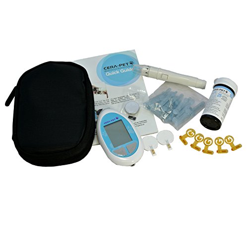 CERAPET Blood Glucose Monitor for Cats & Dogs Ideal for Vets and Pet